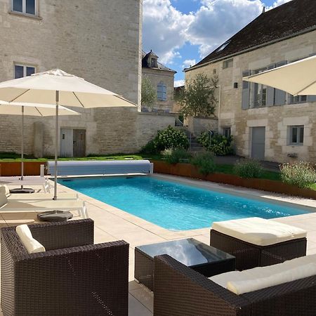 La Villa Lombardi En Champagne, Avec Piscine Privee Et Jacuzzi Les Riceys Buitenkant foto