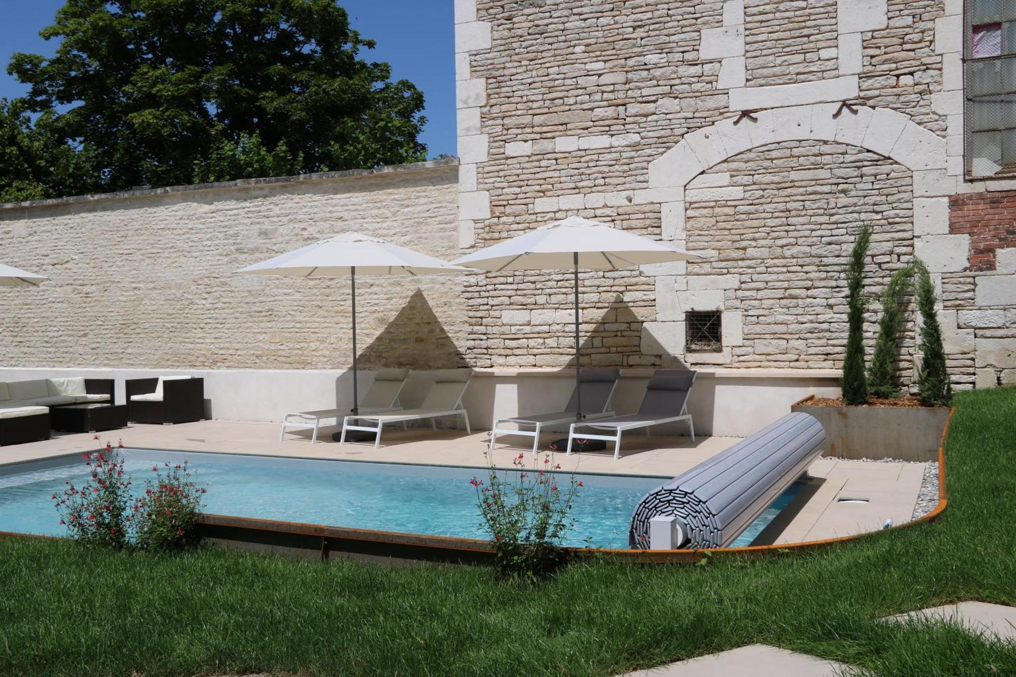 La Villa Lombardi En Champagne, Avec Piscine Privee Et Jacuzzi Les Riceys Buitenkant foto