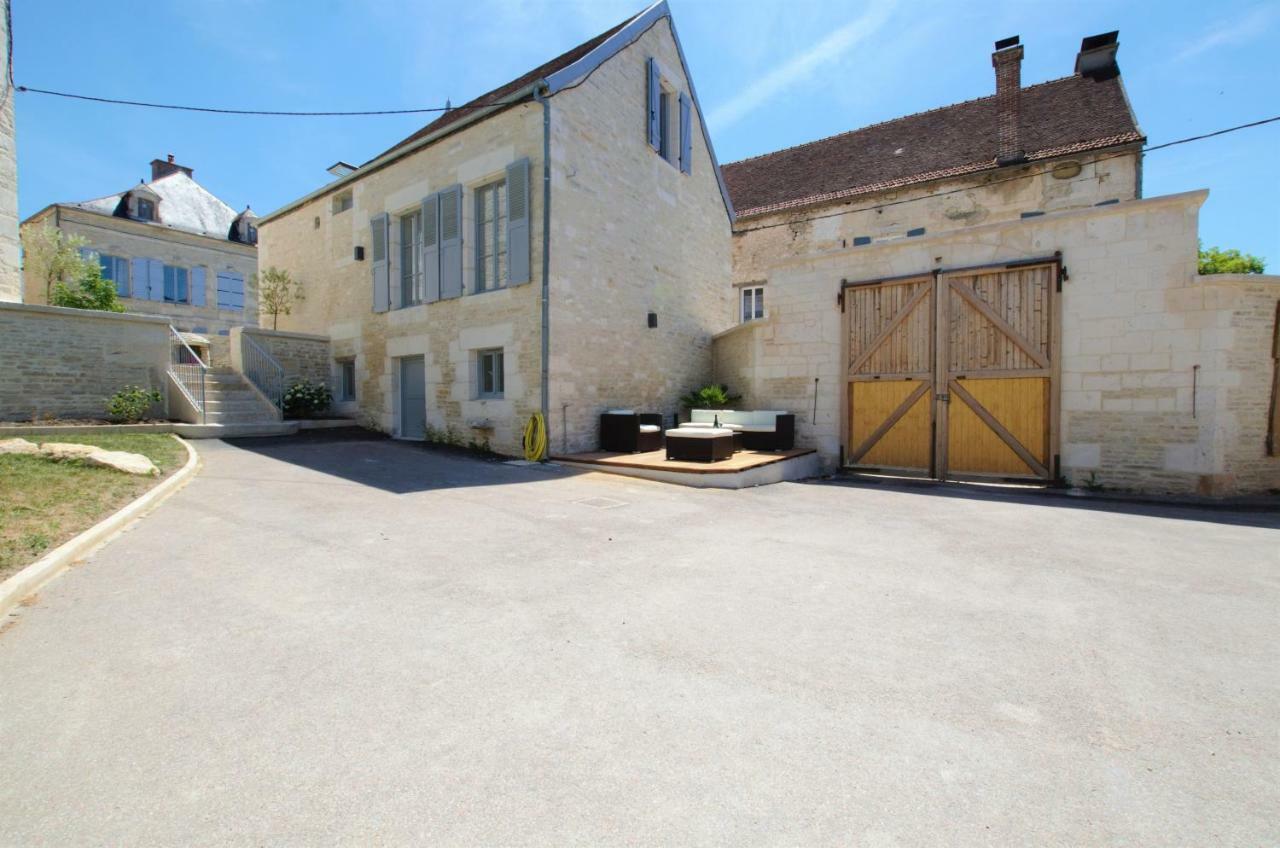 La Villa Lombardi En Champagne, Avec Piscine Privee Et Jacuzzi Les Riceys Buitenkant foto